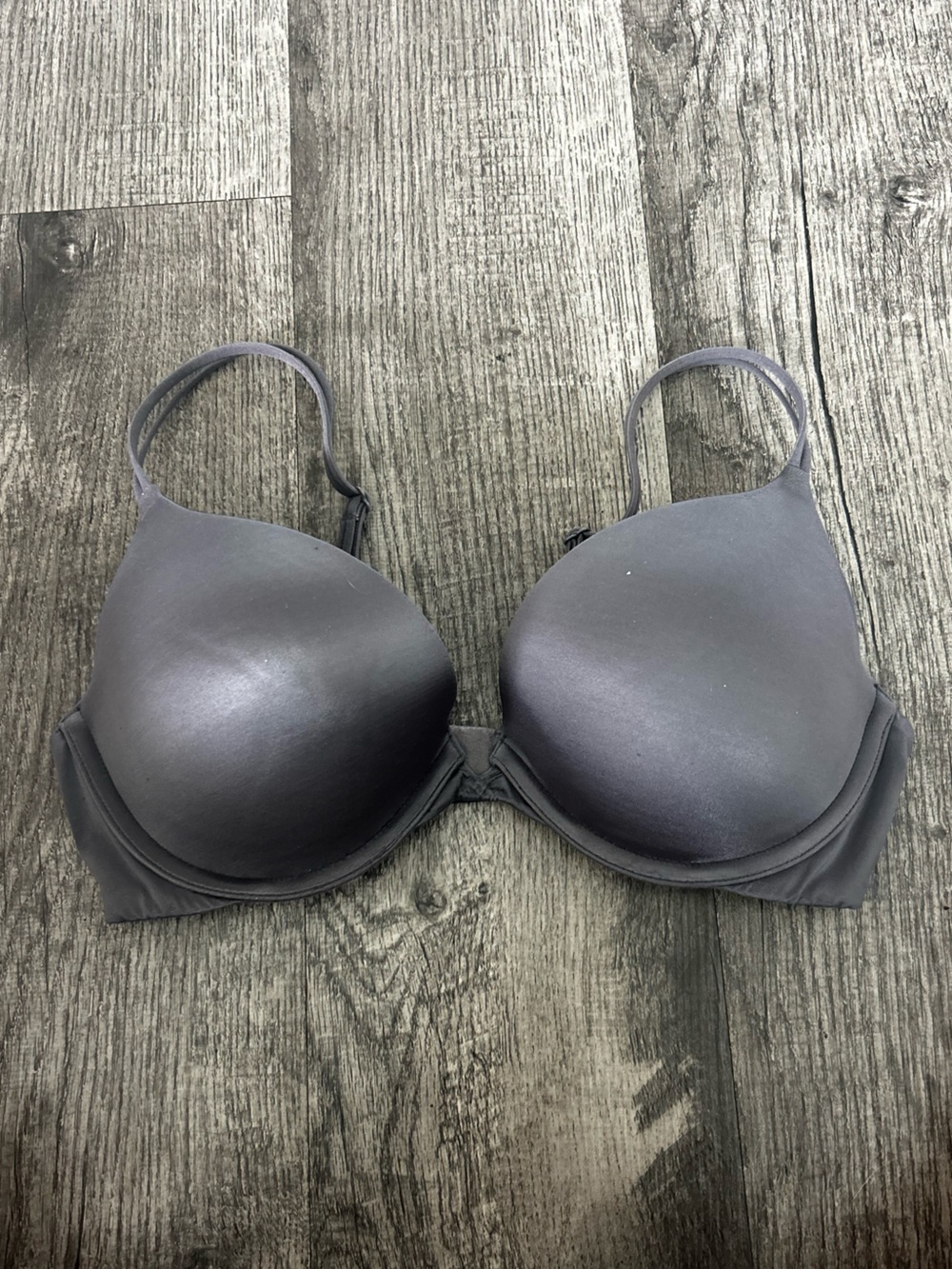 Victoria's Secret Smooth Molded Push Up Bra - Gray